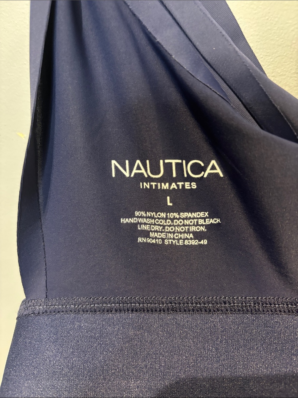 ⭐️ 5 for 20$! ⭐️ Nautica Intimates Wireless Navy Blue Bra - Picture 5 of 5